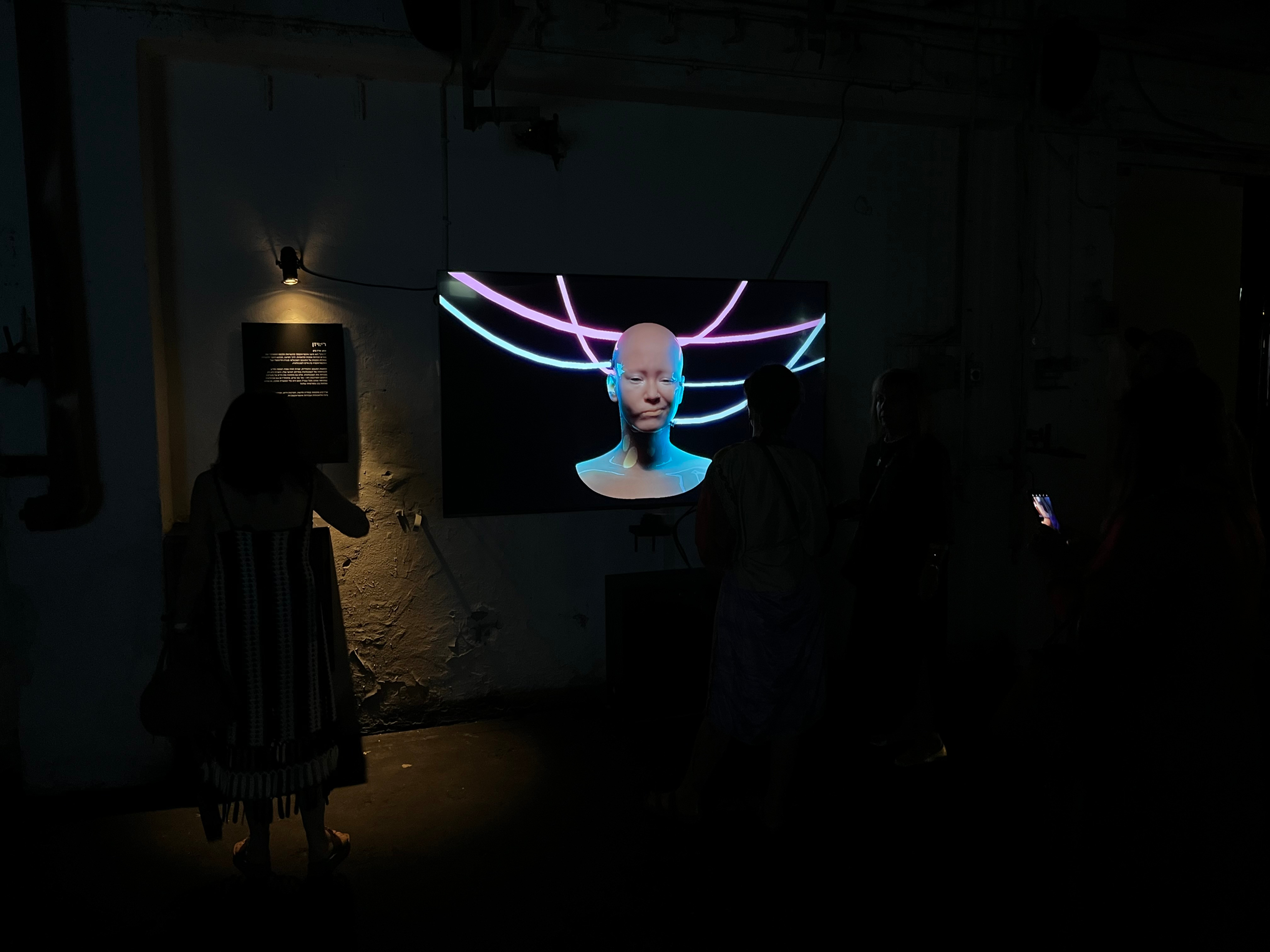 Installation view in Jaffa