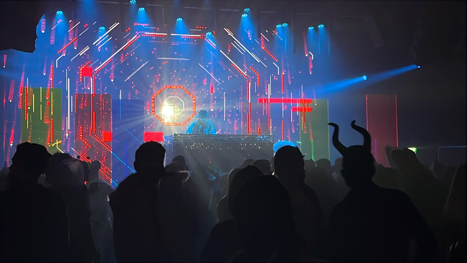 The stage at Barby